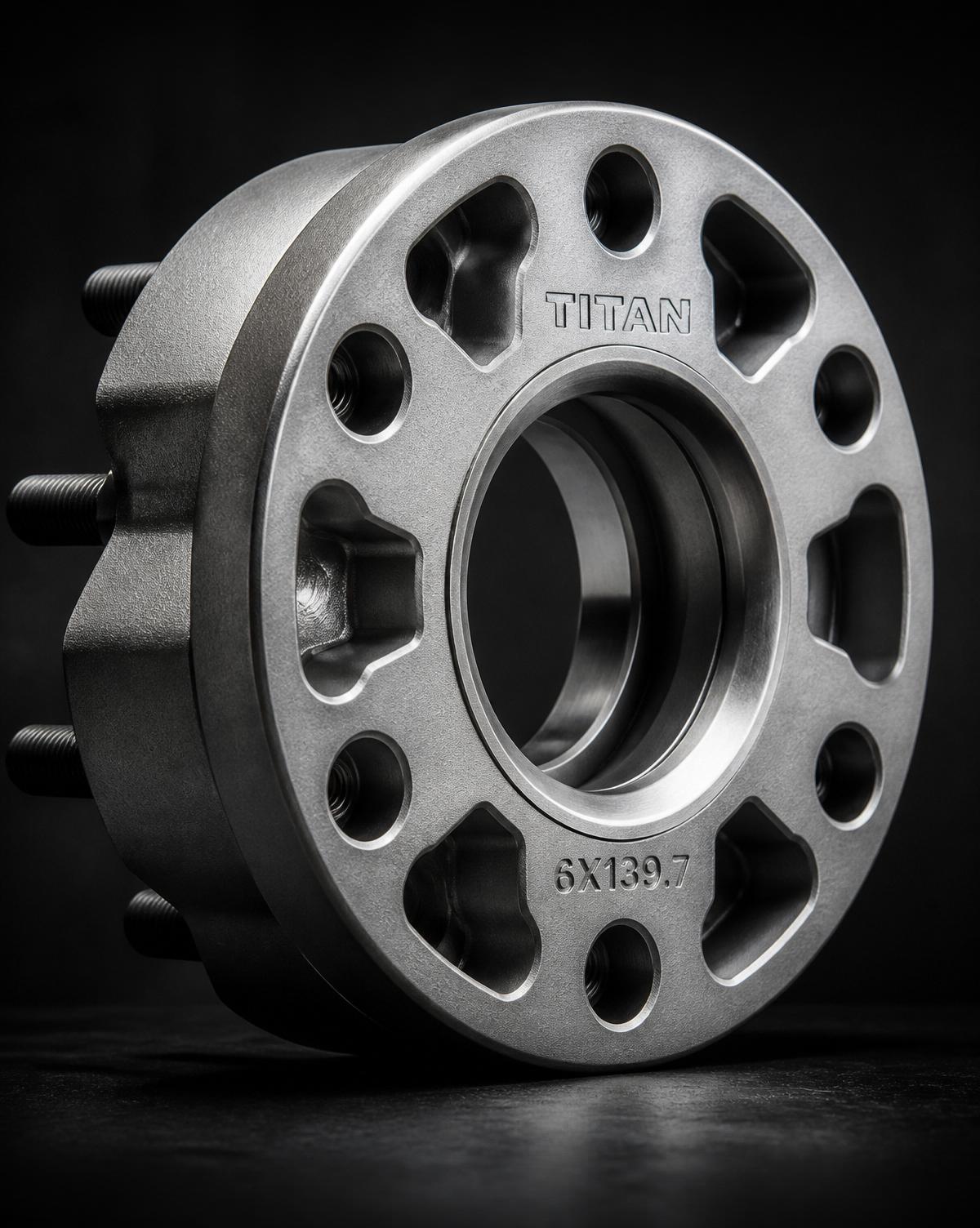Machined off-road wheel hub